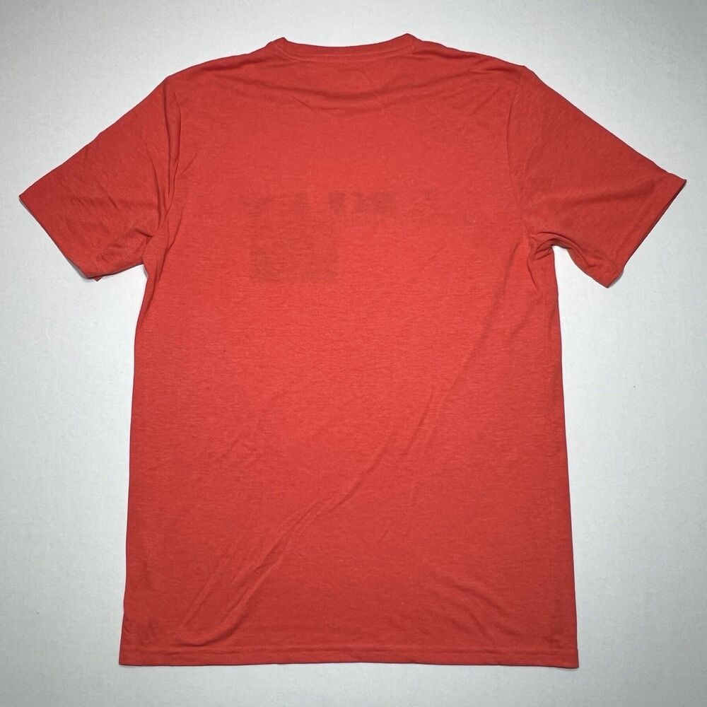 Oakley Graphic Tee Orange Men’s Regular Medium Logo EST 1975 - Picture 2 of 4